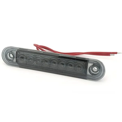 BRIODLIGHTS POSITION LIGHT DARK 120 mm RED