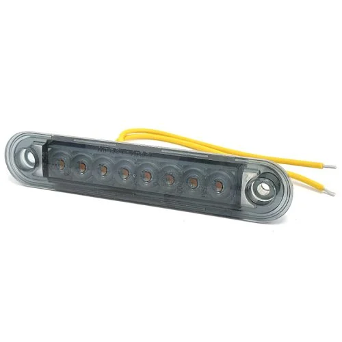 BRIODLIGHTS POSITION LIGHT DARK 120 mm YELLOW