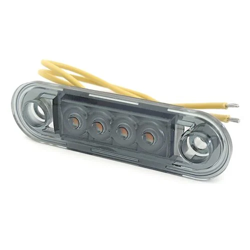 BRIODLIGHTS POSITION LIGHT DARK 84 MM YELLOW