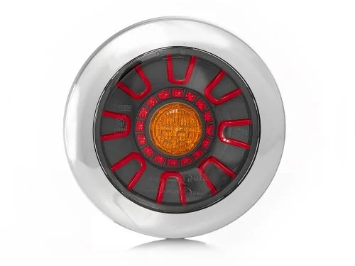 led rear light ChromeD ring by fristom
