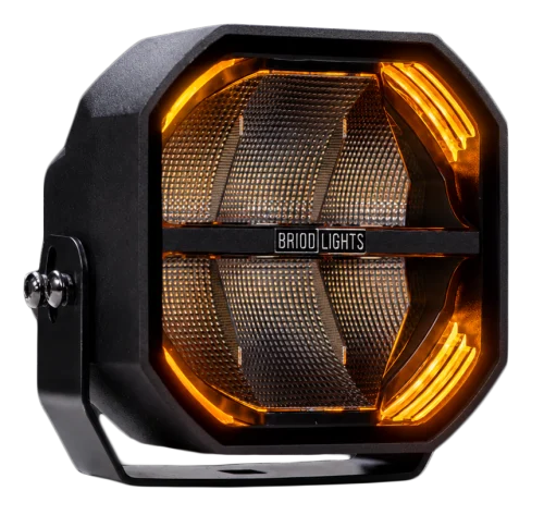 OLYMPUS LED WORK LIGHT 5000 LM BLACK - POSITION LIGHT RED/AMBER