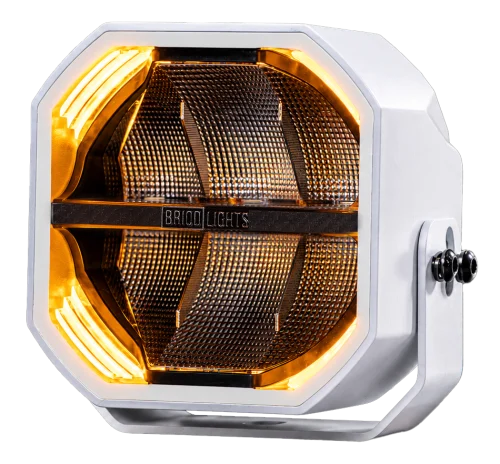 OLYMPUS LED WORK LIGHT 5000 LM WHITE - POSITION LIGHT RED/AMBER