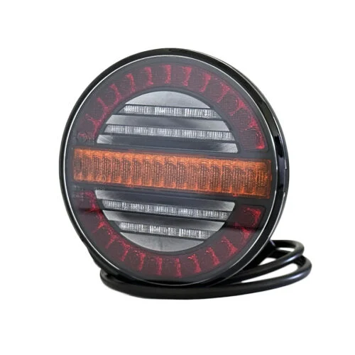 LED Rear Light Universal 140 mm Ø Amber